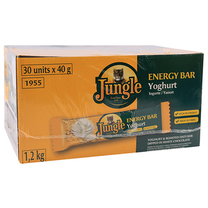 JUNGLE ENERGY BAR YOGHURT 40G X 30 ~