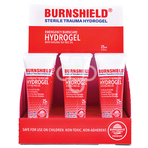 BURNSHIELD HYDROGEL 25ML TUBES 12s