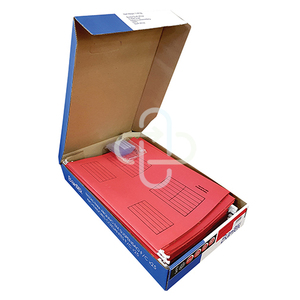 FILE SUSPENSION RED BANTEX & TAB 25'S