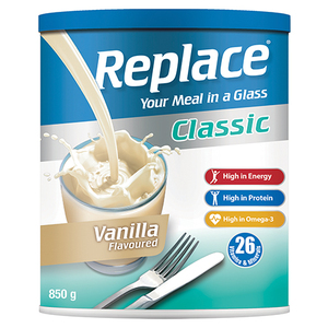 REPLACE CLASSIC VANILLA 850G