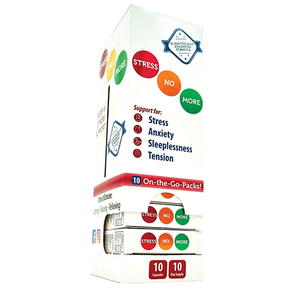 STRESS NO MORE 10X10 CAPS SHIPPER ~