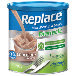 REPLACE DIABETIC CHOCOLATE 400G