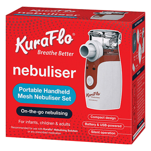 NEBULISER KURAFLO PORTABLE MESH HANDH 1