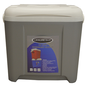 LEISURE QUIP 26L SILVER COOLER BOX