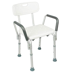 SHOWER CHAIR WITH BACK SUPPORT L 1