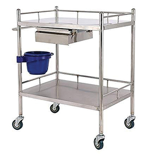 TROLLEY/THERAPY CART STAINLESS STEEL 1
