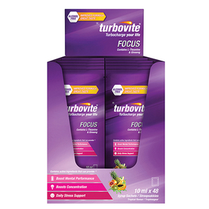 TURBOVITE FOCUS ALC FREE SYR 48X10ML