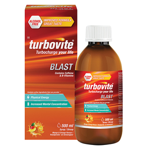 TURBOVITE BLAST ALC FREE SYR 500ML