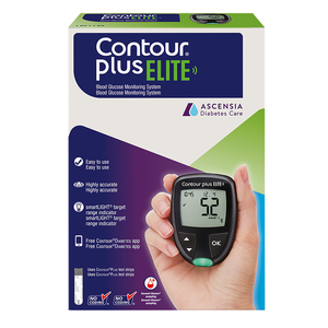 CONTOUR PLUS ELITE BLOOD GLUCOSE METER 1