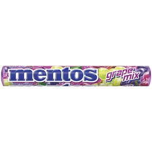 MENTOS CANDY ROLL GRAPE 40~