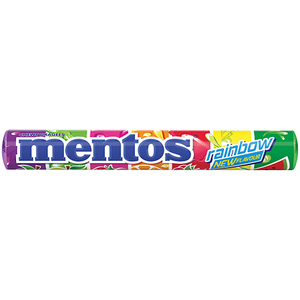 MENTOS CANDY ROLL RAINBOW 40~