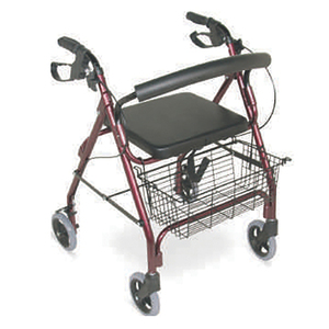 ROLLATOR 4 WHEEL SOLID CASTOR 6 INCH  1