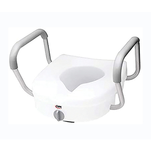 TOILET SEAT RAISER WITH HANDLES 1