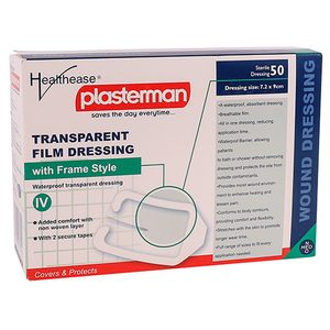 DRESS TRANSP FILM IV 7.2X9CM H/EASE 50~