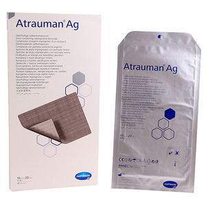 ATRAUMAN AG NON ADHESIVE 10X20CM 10's