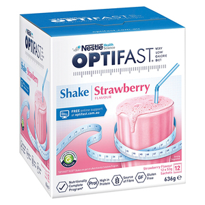 OPTIFAST SHAKE STRAWBERRY 12X53G ~